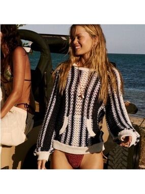 FREE PEOPLE Dayton Sweater Pullover NWOT $68 MSRP
